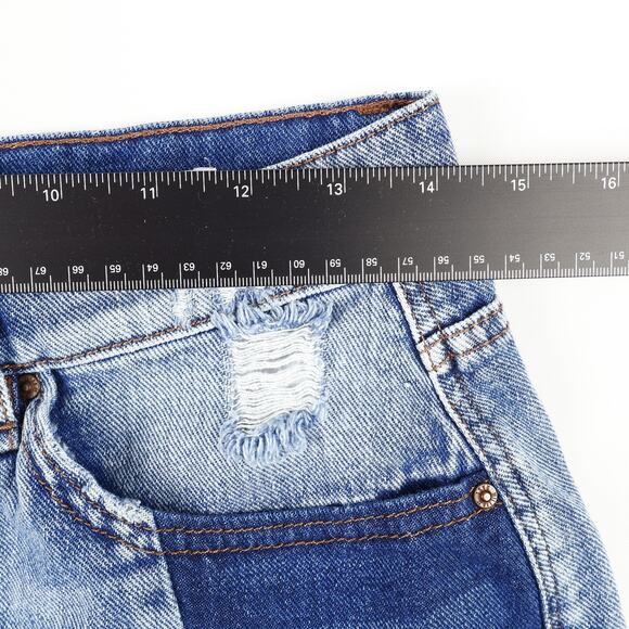 William Rast Justin Timberlake Junior Womens 27 Cutoff High Rise Jean Shorts - Picture 3 of 12